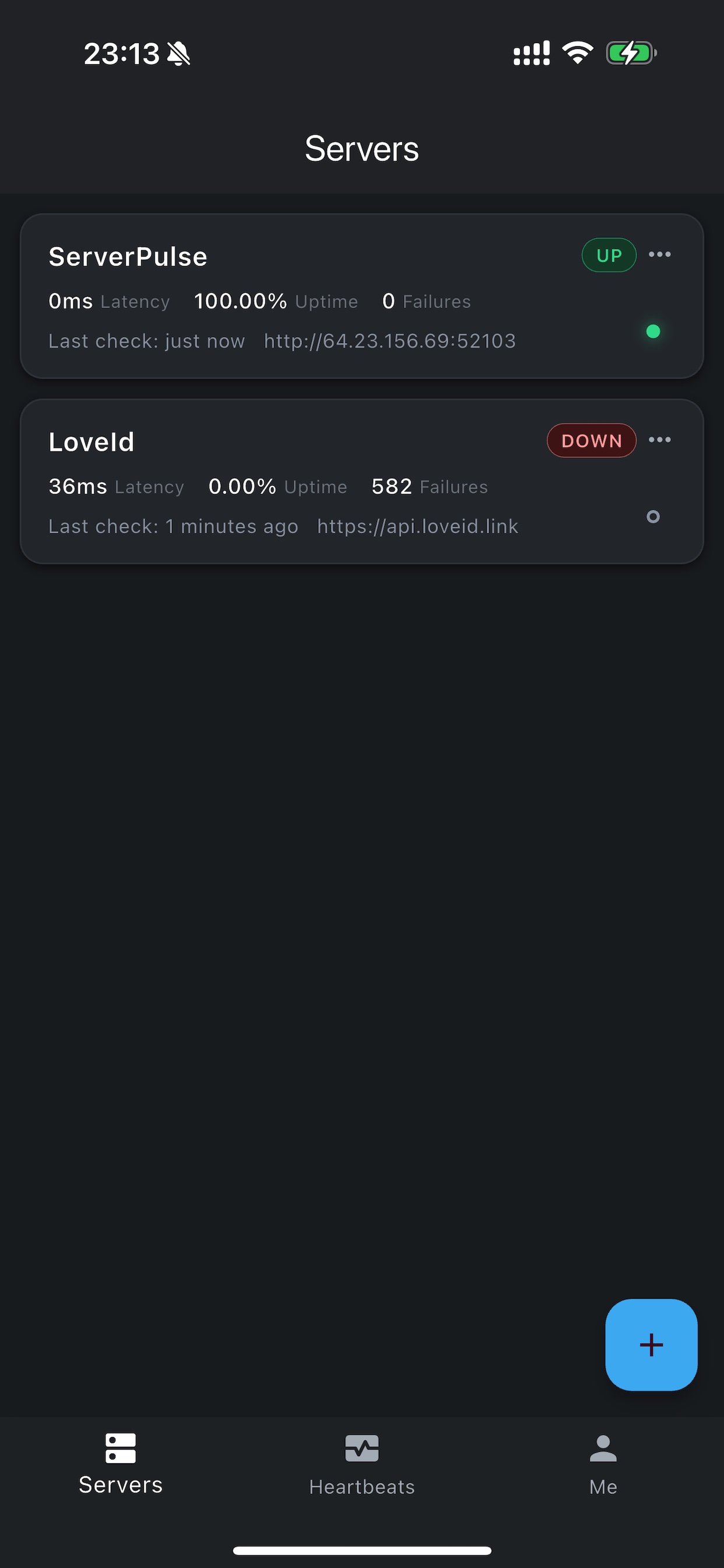 Server List Screenshot